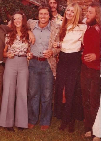 1975 - Debbie Hope, Don Gardner, Jack Brower, Beth Lambert and Rod Thornback
